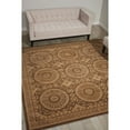 thumbnail image 1 of Nourison  Versailles Palace Hand-tufted Area Rug Brown 7'6" x 9'6" Latex Free 8' x 10' Indoor,Handmade Tan Rectangle Hand-Tufted, 1 of 5