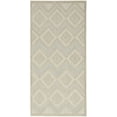 thumbnail image 1 of Nourison Versatile Diamond Geometric Flatweave Indoor Outdoor Area Rug Cream 2' x 4', 1 of 8