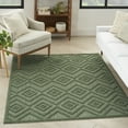 thumbnail image 1 of Nourison Versatile Indoor/Outdoor Green 5' x 7' Area Rug (5x7), 1 of 9