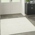 thumbnail image 1 of Nourison Versatile Indoor/Outdoor Ivory White 5' x Square Area Rug  (5 Square), 1 of 9