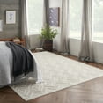 thumbnail image 1 of Nourison Versatile Indoor/Outdoor Ivory/White 9' x 12' Area Rug, (9x12), 1 of 10