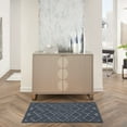 thumbnail image 1 of Nourison Versatile Indoor/Outdoor Navy Blue 2' x 4' Area Rug, (2x4), 1 of 8