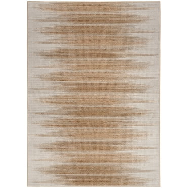Nourison Vintage Home Abstract Brown 5' x 7' Area Rug (5x7)