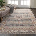 thumbnail image 1 of Nourison Vintage Kashan Transitional Boho Grey 4'6" x 6'6" Area Rug, (5' x 7'), 1 of 8