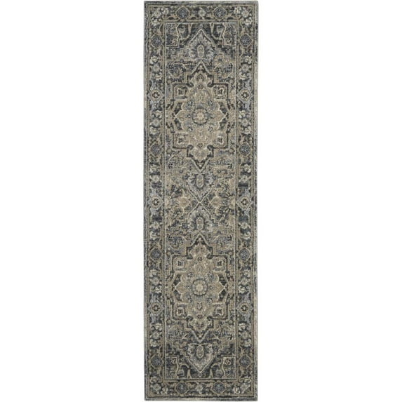 Nourison Vintage Runner Area Rug, 8' Runner