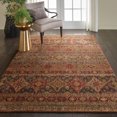 thumbnail image 1 of Nourison Vintage Tradition VGT03 Red/Brown/Orange Indoor Area Rug - 5'3 x 7'5, 1 of 8