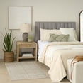 thumbnail image 1 of Nourison Washable Charm 2' x 3' Silver Ivory Modern Indoor Rug, 1 of 8