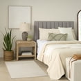 thumbnail image 1 of Nourison Washable Charm 3' x 5' Ivory Modern Indoor Rug, 1 of 8