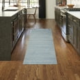 thumbnail image 1 of Nourison Washable Essentials Modern Aqua 2' x 6' Area Rug (2x6), 1 of 8