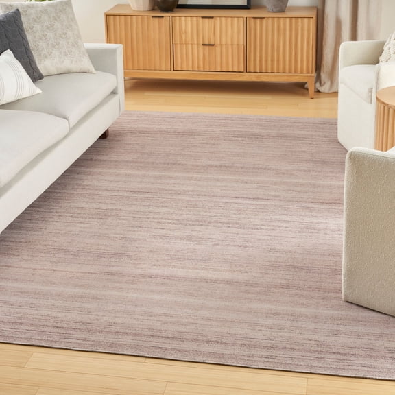 Nourison Washable Essentials 9'2" x 12' Ivory Mocha Modern Indoor Rug