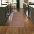thumbnail image 1 of Nourison Washable Essentials Modern Mocha 2'2" x 8' Area Rug (2x8), 1 of 8