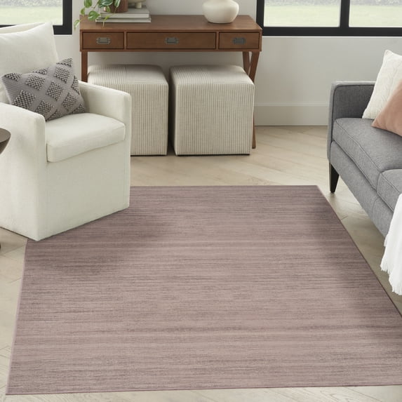 Nourison Washable Essentials Modern Natural 5'3" x 7'3" Area Rug (5x7)