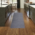 thumbnail image 1 of Nourison Washable Essentials Modern Navy 2'2" x 10' Area Rug (2x10), 1 of 8