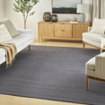 thumbnail image 1 of Nourison Washable Essentials Modern Navy 7'10" x 9'10" Area Rug (8x10), 1 of 9