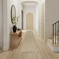 thumbnail image 1 of Nourison Washable Jute Geometric Natural 2'3" x 7'6" Area Rug (2x8), 1 of 8
