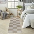 thumbnail image 1 of Nourison Washable Modern Jute Modern Natural Ivory 2'3" x 7'6" Area Rug (2x8), 1 of 8