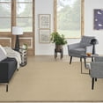 thumbnail image 1 of Nourison Washable Organic Solid Natural 7'10" x 9'10" Area Rug (8x10), 1 of 8