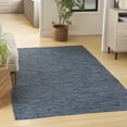 thumbnail image 1 of Nourison Washable Solutions Indoor/Outdoor Navy Blue 4' x 6' Area Rug (4x6), 1 of 1