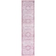 thumbnail image 1 of Nourison Nourison Washables 2'2" x 8' Pink Vintage Indoor Rug, 1 of 8