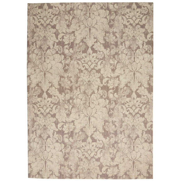 Waverly Vintage Lux 4' x 6' Smoke Modern Indoor Rug