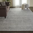 thumbnail image 1 of Nourison Weston Modern Solid Silver Birch 9'6" x 13' Area Rug, (10' x 14'), 1 of 8