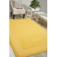 thumbnail image 1 of Nourison Westport Bordered Solid Yellow 2'3" x 7'6" Area Rug, (8' Runner), 1 of 5
