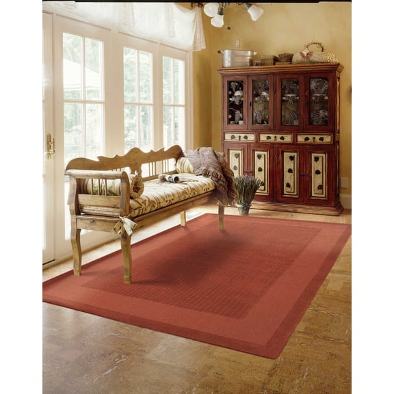 Nourison Westport Solid Spice 3'6" x 5'6" Area Rug, (4x6)