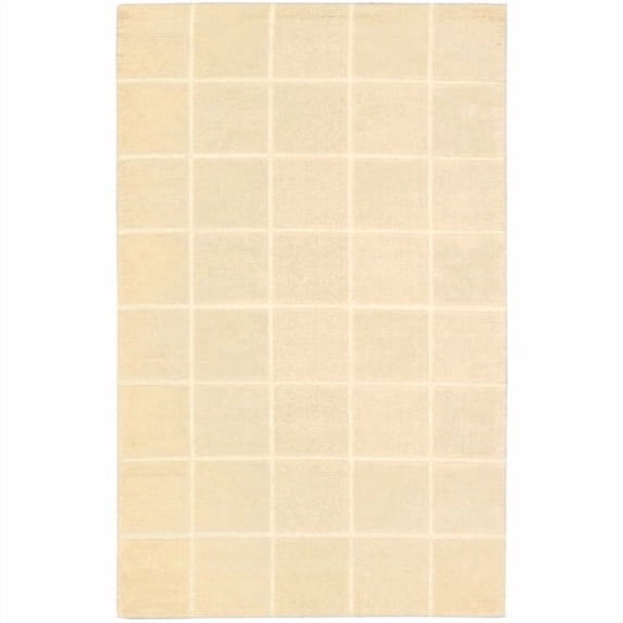 Nourison Westport Textured Squares Wool Decorative Rug