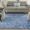 thumbnail image 1 of Nourison Whimsicle Botanical Bohemian Blue 5' x 7' Area Rug, (5' x 7'), 1 of 9