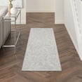 thumbnail image 1 of Nourison Whimsicle Botanical Bohemian Grey 2' x 8' Area Rug, (8' Runner), 1 of 8