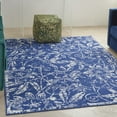 thumbnail image 1 of Nourison Whimsicle Botanical Bohemian Navy 5' x 7' Area Rug, (5' x 7'), 1 of 9