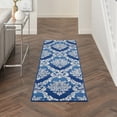 thumbnail image 1 of Nourison Whimsicle Botanical Farmhouse Blue 2' x 6' Area Rug, (6' Runner), 1 of 8