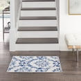 thumbnail image 1 of Nourison Whimsicle Botanical Farmhouse Ivory Navy 2' x 3' Area Rug, (2' x 3'), 1 of 8