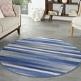 thumbnail image 1 of Nourison Whimsicle Eclectic Modern Blue Multicolor 5' x round Area Rug, (5' Round), 1 of 9