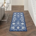 thumbnail image 1 of Nourison Whimsicle Floral Bohemian Navy Multicolor 2' x 8' Area Rug, (8' Runner), 1 of 8