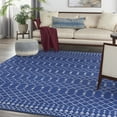 thumbnail image 1 of Nourison Whimsicle Modern Bohemian Navy 7' x 10' Area Rug, (7' x 10'), 1 of 9