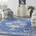thumbnail image 1 of Nourison Whimsicle Persian Farmhouse Navy 8' x 10' Area Rug, (8' x 10'), 1 of 9