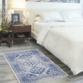 thumbnail image 1 of Nourison Whimsicle Rustic Farmhouse Ivory Navy 3' x 5' Area Rug, (3'x 5'), 1 of 8