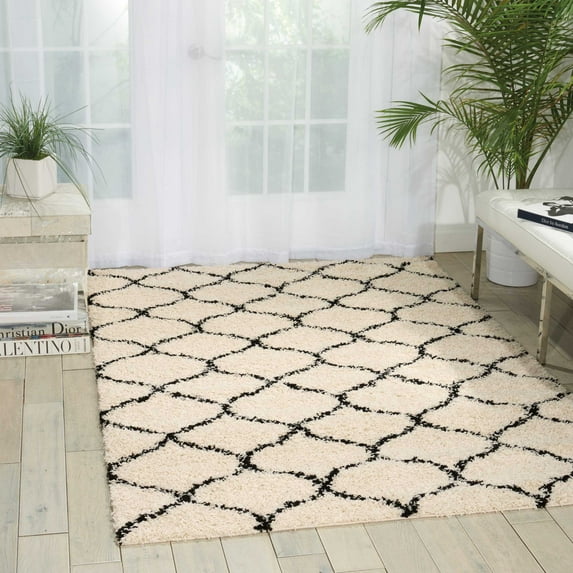 Nourison Windsor Transitional Ivory 8'2" x 10' Area Rug, (8x10)