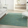 thumbnail image 1 of Noursion Essentials Solid Contemporary Blue Green 5' x 7' Area Rug, (5' x 7'), 1 of 10