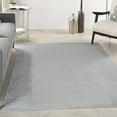 thumbnail image 1 of Noursion Essentials Solid Contemporary Silver Grey 5' x 7' Area Rug, (5' x 7'), 1 of 11