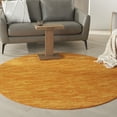 thumbnail image 1 of Noursion Essentials Solid Contemporary Sunburst 6' x Round Area Rug, (6' Round), 1 of 10