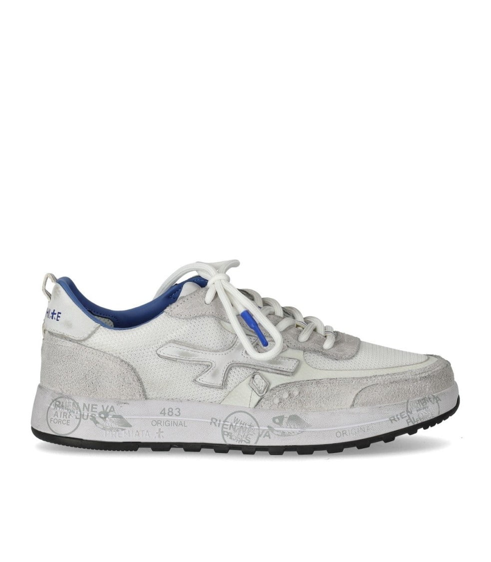 スニーカー PREMIATA Men Sneakers NOUS6657 White Premiata Nous 6657 Sneaker White (Men's) - Walmart.com