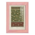 thumbnail image 1 of Nouveau Decorative VI - Framed Print w/glass - Sunset Pink, 1 of 8