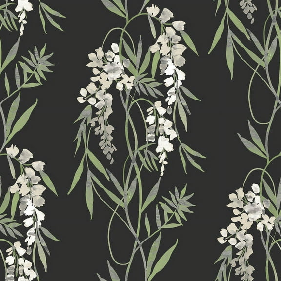 Nouveaux Wisteria Peel & Stick Wallpaper