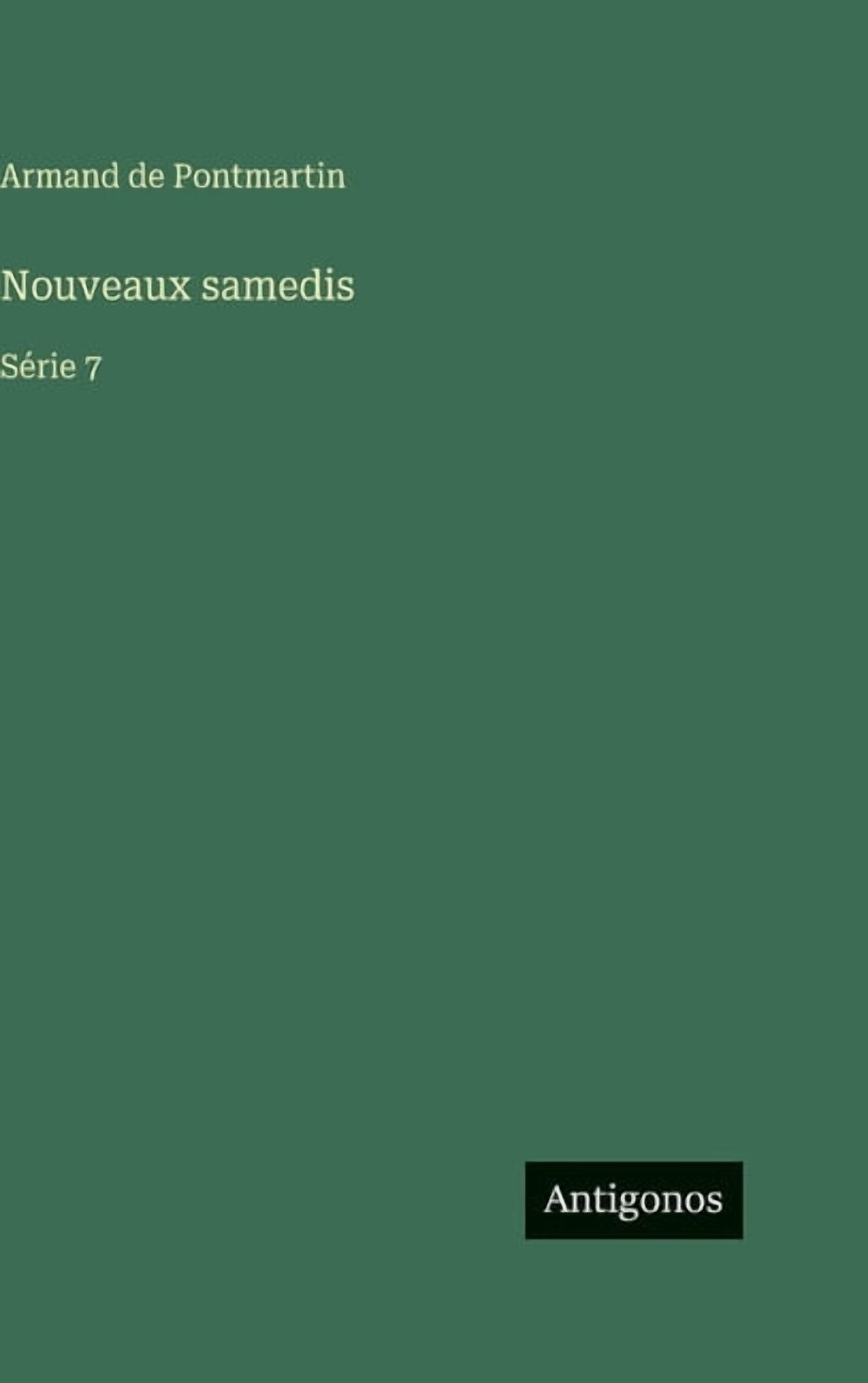 Nouveaux samedis: Série 7, (Hardcover)