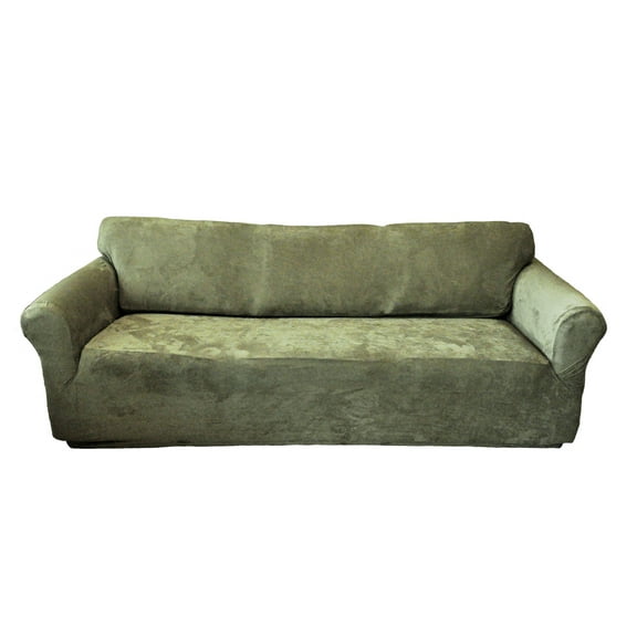 Nouvelle Legende Furniture Slipcover Stretch Suede Loveseat