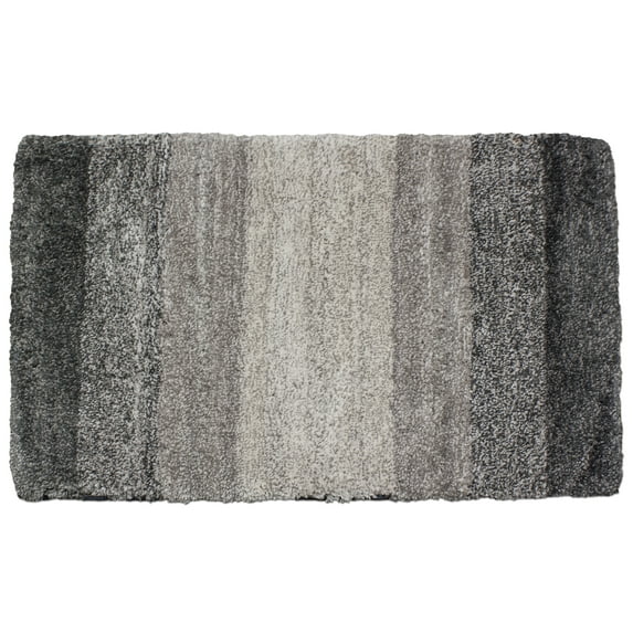 Nouvelle Legende® Polyester Bath Mat 36" x 24" Gray