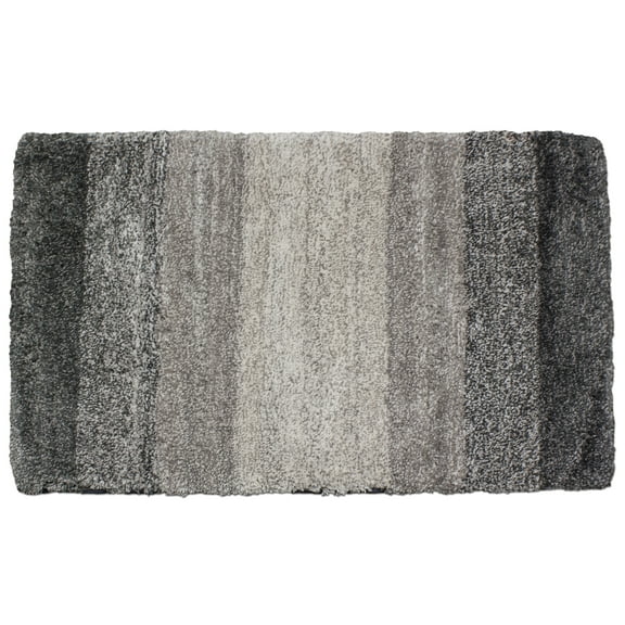 Nouvelle Legende® Polyester Bath Mat 36" x 24" Gray