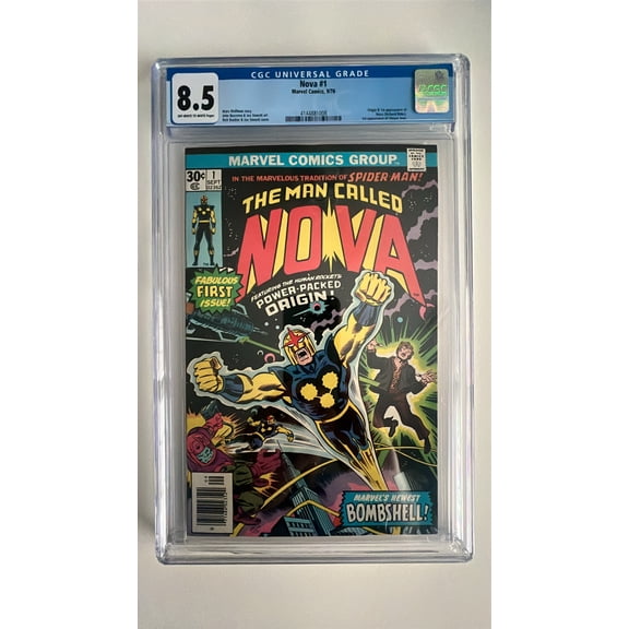 Nova #1 - CGC 8.5 Comic Book